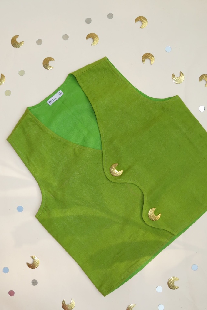 Organic Wave Top - Green