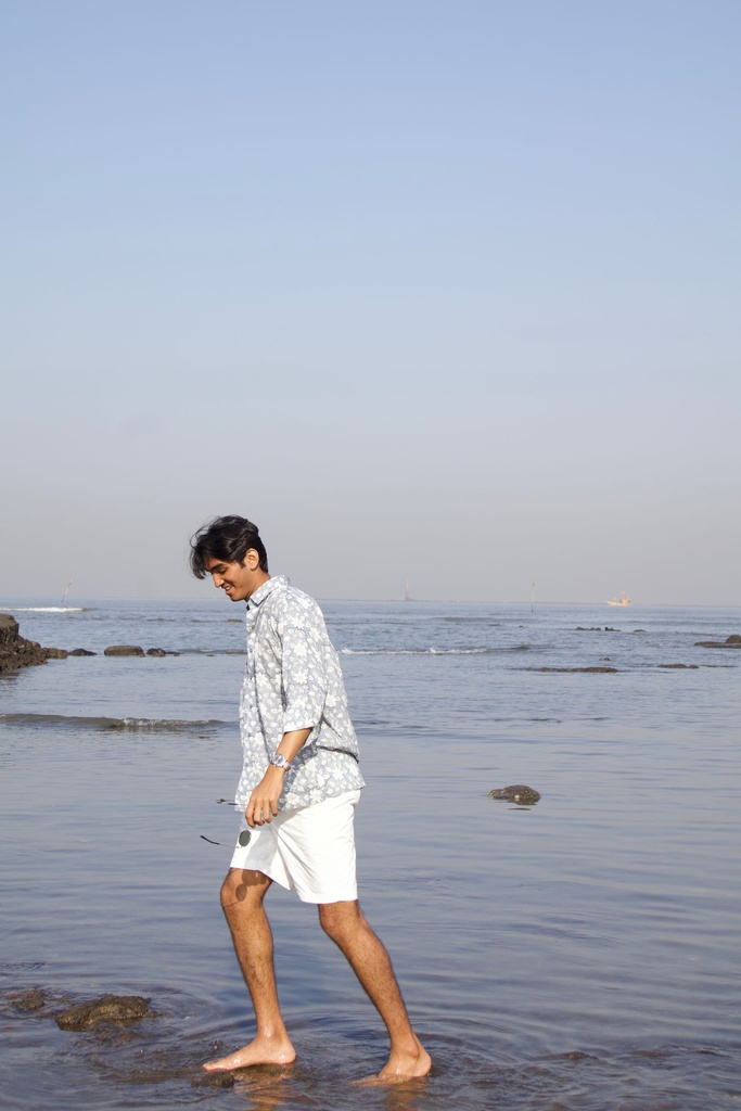 Cotton Full Sleeves Shirt - Grey