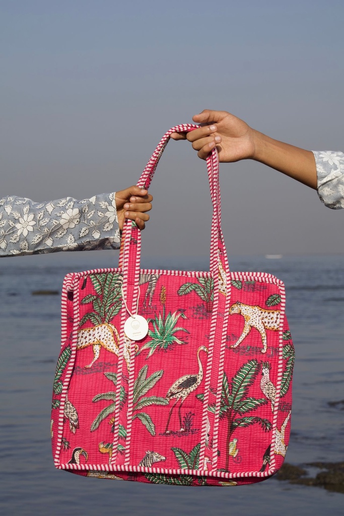 Tote Bag - Rani Pink 