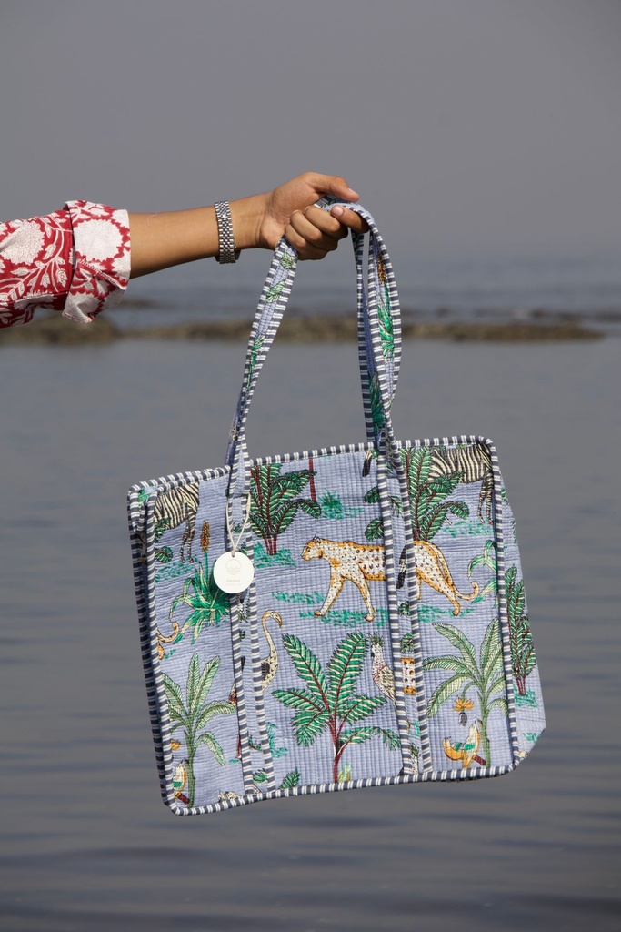 Tote Bag - Sky Blue