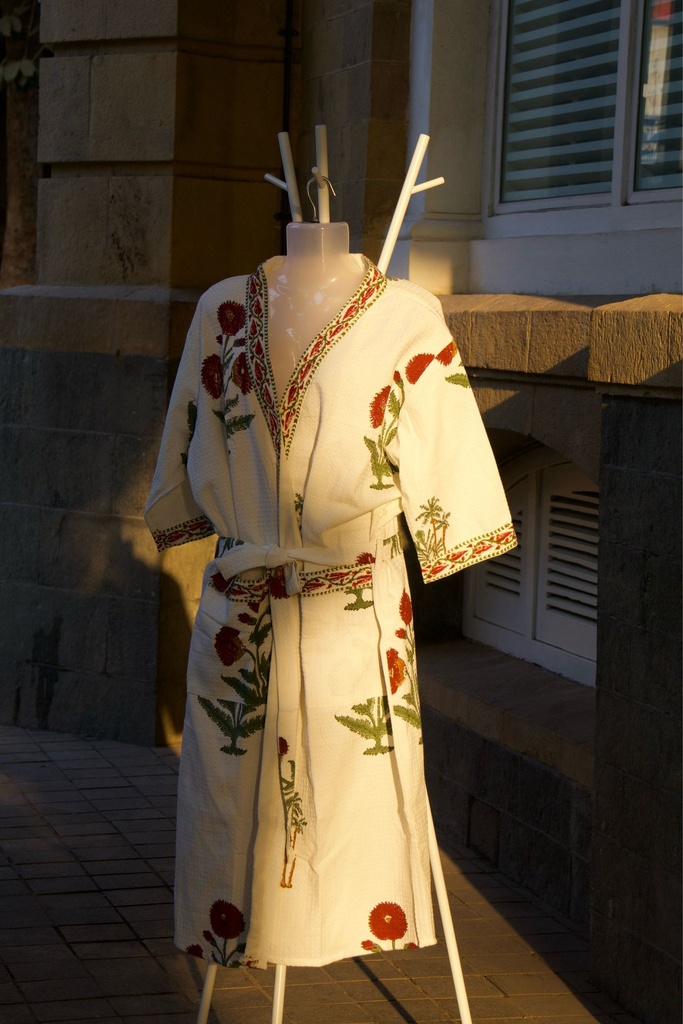 Hand blocked Bathrobes