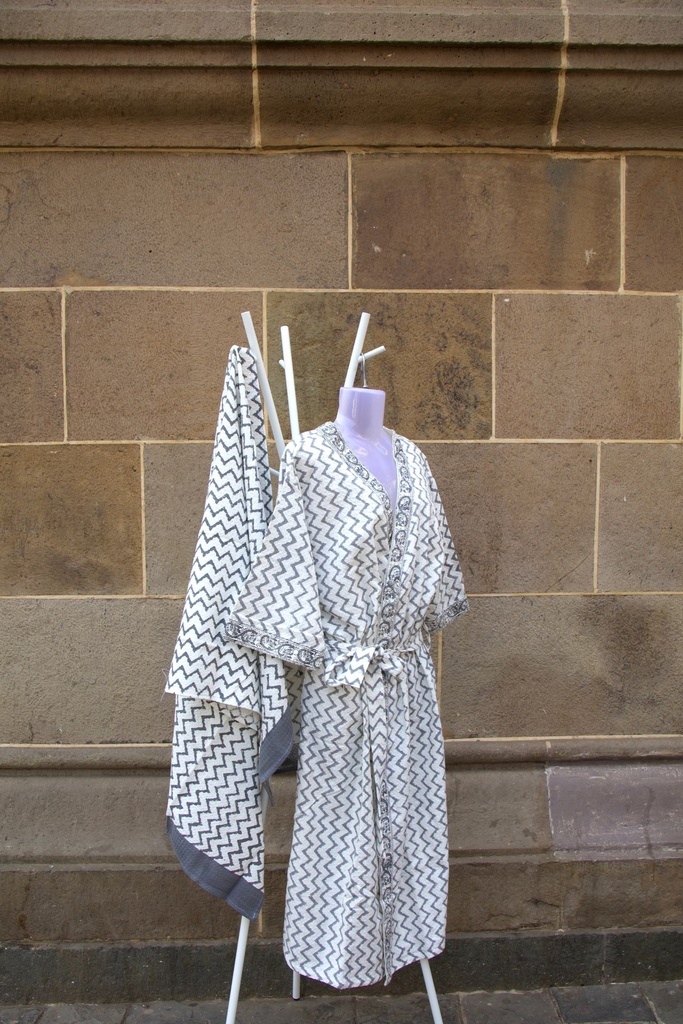 Bathrobe & Bath towel set